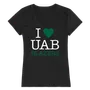 W Republic Women's I Love Shirt Uab Blazers 550-101