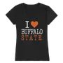 W Republic Women's I Love Shirt Buffalo State College Bengals 550-107