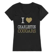 W Republic Women's I Love Shirt Charleston Cougars 550-115