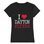 W Republic Women's I Love Shirt Dayton Flyers 550-119