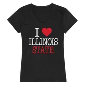 W Republic Women's I Love Shirt Illinois Fighting Illini 550-124