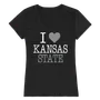 W Republic Women's I Love Shirt Kansas State Wildcats 550-127