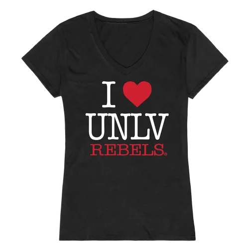 W Republic Women's I Love Shirt Unlv Rebels 550-137