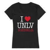 W Republic Women's I Love Shirt Unlv Rebels 550-137