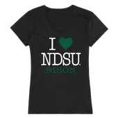 W Republic Women's I Love Shirt North Dakota State Bison 550-140