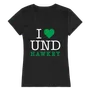 W Republic Women's I Love Shirt University Of North Dakota 550-141