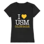 W Republic Women's I Love Shirt Southern Mississippi Golden Eagles 550-151