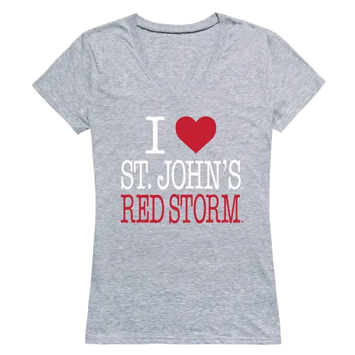 W Republic Women's I Love Shirt St. Johns Red Storm 550-152