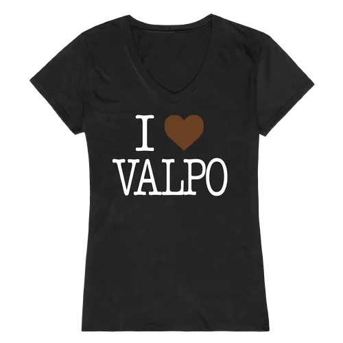 W Republic Women's I Love Shirt Valparaiso Crusaders 550-154