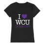 W Republic Women's I Love Shirt Western Carolina Catamounts 550-156