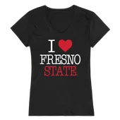 W Republic Women's I Love Shirt Fresno State Bulldogs 550-169