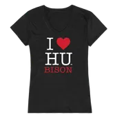 W Republic Women's I Love Shirt Howard Bison 550-171