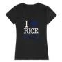 W Republic Women's I Love Shirt Rice Owls 550-172