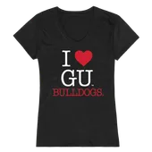 W Republic Women's I Love Shirt Gonzaga Bulldogs 550-187