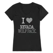 W Republic Women's I Love Shirt Nevada Wolf Pack 550-193