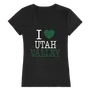 W Republic Women's I Love Shirt Utah Valley University Wolverines 550-210