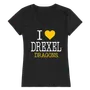 W Republic Women's I Love Shirt Drexel University Dragons 550-215