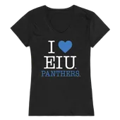 W Republic Women's I Love Shirt Eastern Illinois Panthers 550-216