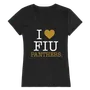 W Republic Women's I Love Shirt Florida International Golden Panthers 550-219