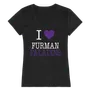 W Republic Women's I Love Shirt Furman University 550-220