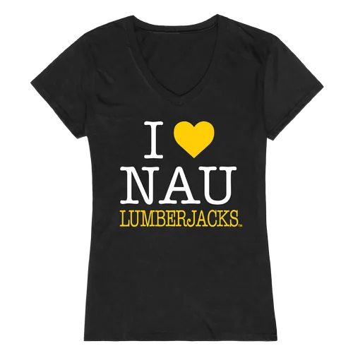 W Republic Women's I Love Shirt Northern Arizona Lumberjacks 550-227