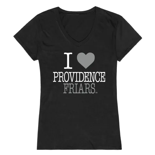 W Republic Women's I Love Shirt Providence College Friars 550-230