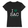 W Republic Women's I Love Shirt Sacramento State Hornets 550-231