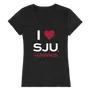 W Republic Women's I Love Shirt Saint Joseph's University Hawks 550-232