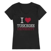 W Republic Women's I Love Shirt Tuskegee Golden Tigers 550-240