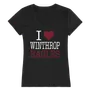 W Republic Women's I Love Shirt Winthrop Eagles 550-255