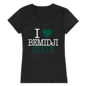 W Republic Women's I Love Shirt Bemidji State Beavers 550-266