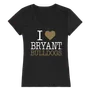 W Republic Women's I Love Shirt Bryant University Bulldogs 550-272