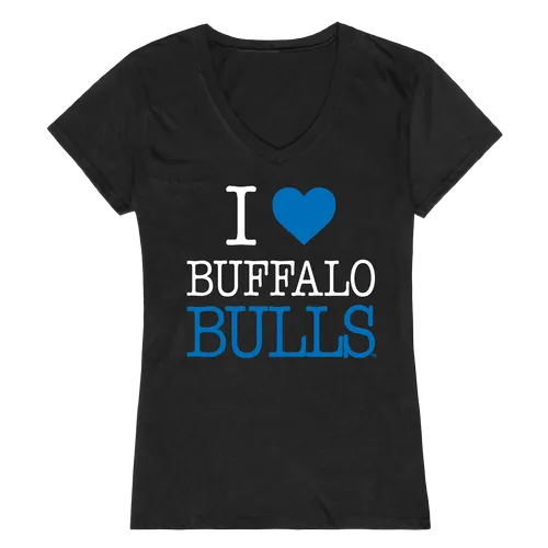 W Republic Women's I Love Shirt Buffalo Bulls 550-274