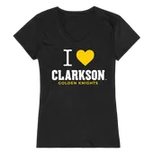 W Republic Women's I Love Shirt Clarkson Golden Knights 550-281