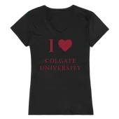 W Republic Women's I Love Shirt Colgate University Raiders 550-283