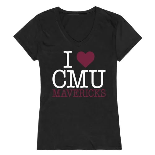 W Republic Women's I Love Shirt Colorado Mesa University Mavericks 550-284