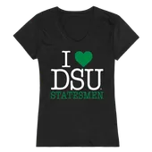 W Republic Women's I Love Shirt Delta State University Statesmen 550-289