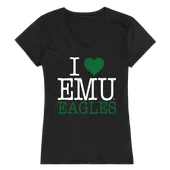 W Republic Women's I Love Shirt Eastern Michigan Eagles 550-295