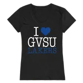 W Republic Women's I Love Shirt Grand Valley State Lakers 550-308