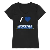 W Republic Women's I Love Shirt Hofstra University 550-312