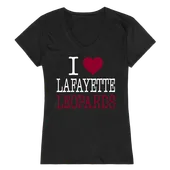 W Republic Women's I Love Shirt Lafayette Leopards 550-323