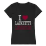 W Republic Women's I Love Shirt Lafayette Leopards 550-323