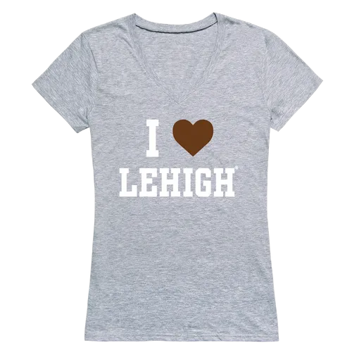 W Republic Women's I Love Shirt Lehigh Mountain Hawks 550-327