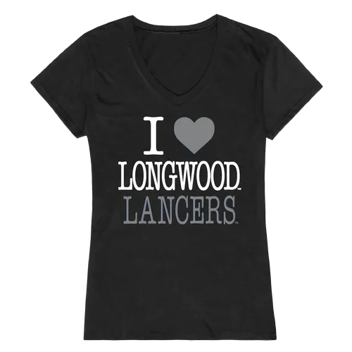 W Republic Women's I Love Shirt Longwood Lancers 550-330