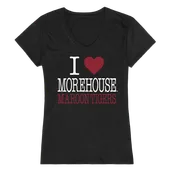 W Republic Women's I Love Shirt Morehouse College Tigers 550-346