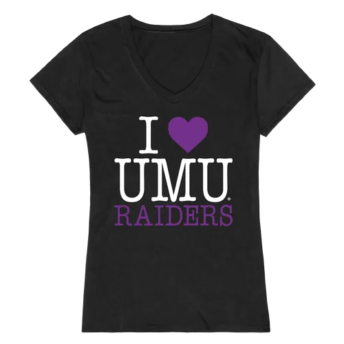 W Republic Women's I Love Shirt Mount Union Raiders 550-348