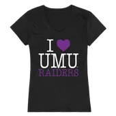 W Republic Women's I Love Shirt Mount Union Raiders 550-348