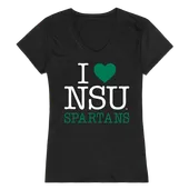 W Republic Women's I Love Shirt Norfolk State Spartans 550-350