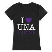 W Republic Women's I Love Shirt North Alabama Lions 550-351