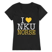 W Republic Women's I Love Shirt Northern Kentucky Norse 550-356